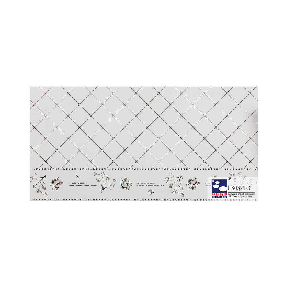 패널 CS0371-3을 위한 저가 PVC 박판 필름을 가진 나무로 되는 디자인 뜨거운 각인 포일